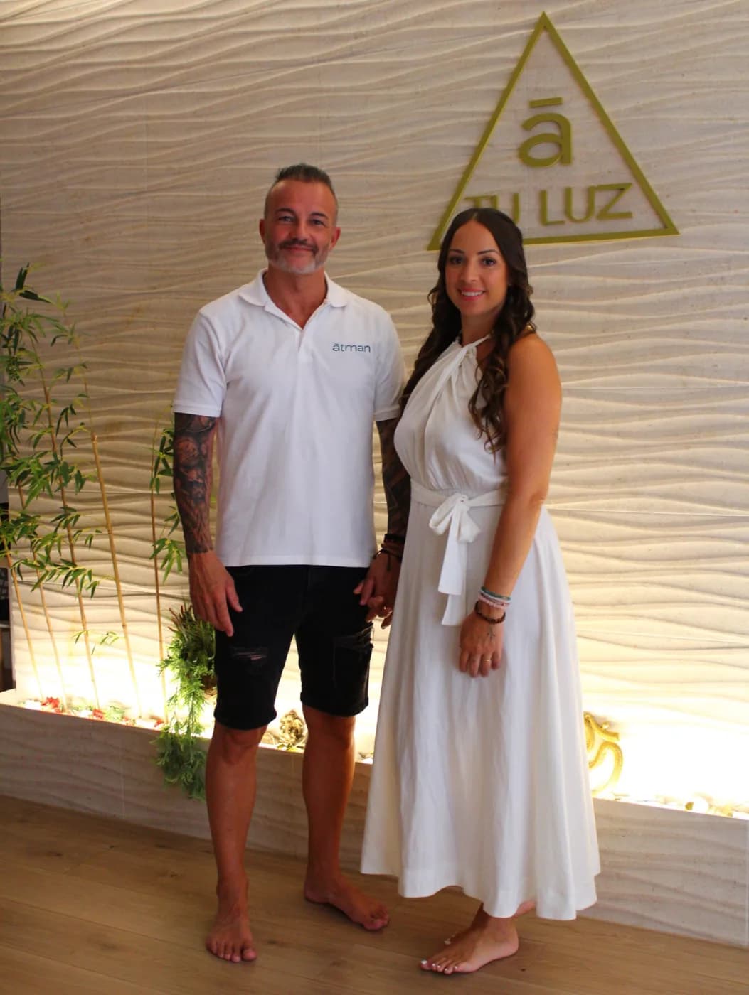 Patri y Óscar, fundadores de Academia Tu Luz